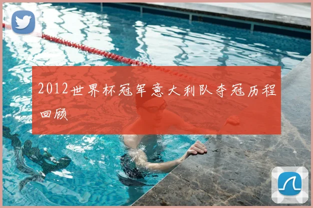 2012世界杯冠军意大利队夺冠历程回顾